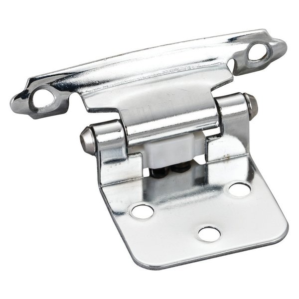 Hardware Resources Traditional 1/2" Overlay Hinge with Screws - Polished Chrome P5011PC